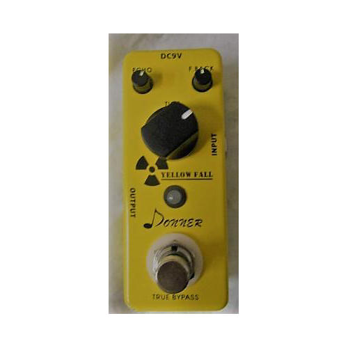 Donner Yellow Fall Effect Pedal