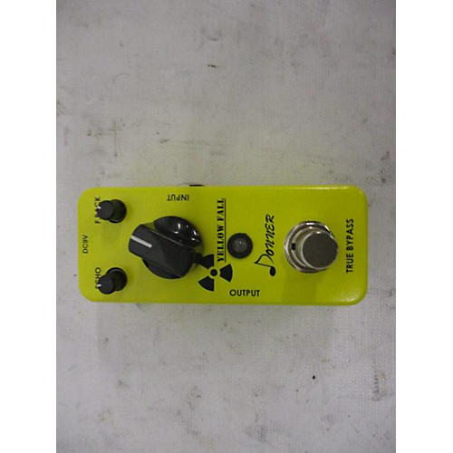 Yellow Fall Effect Pedal