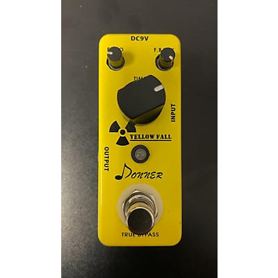 Donner Yellow Fall Effect Pedal