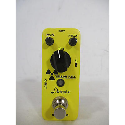 Donner Yellow Fall Effect Pedal