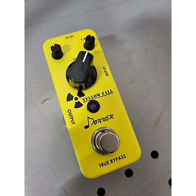 Donner Yellow Fall Effect Pedal