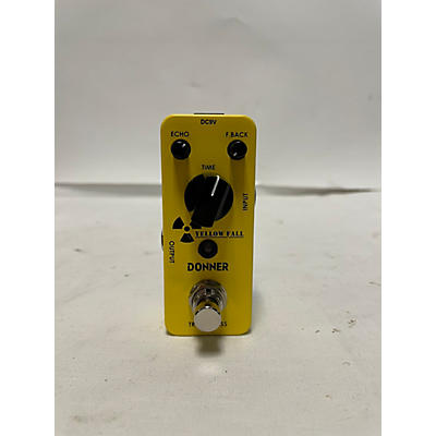 Donner Yellow Fall Effect Pedal