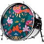 EVANS Yellow Submarine Under the Sea Bass Drum Head 20 in.