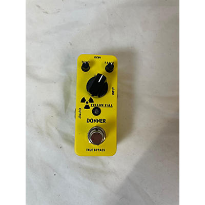 Donner Yelow Fall Effect Pedal