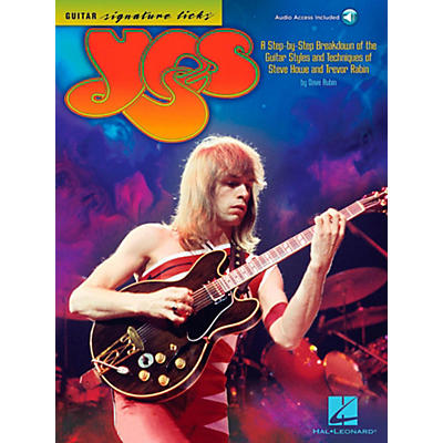 Hal Leonard Yes - Guitar Signature Licks Book/Audio Online