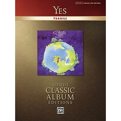 Alfred Yes Fragile Classic Album Edition Guitar Tab (Book)