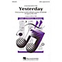 Hal Leonard Yesterday SATB a cappella by Boyz II Men arranged by Mac Huff