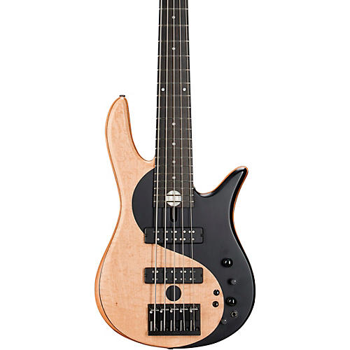 Fodera Guitars Yin Yang 5 Standard Dual-Coil 19 mm 5-String Electric Bass Blister Maple