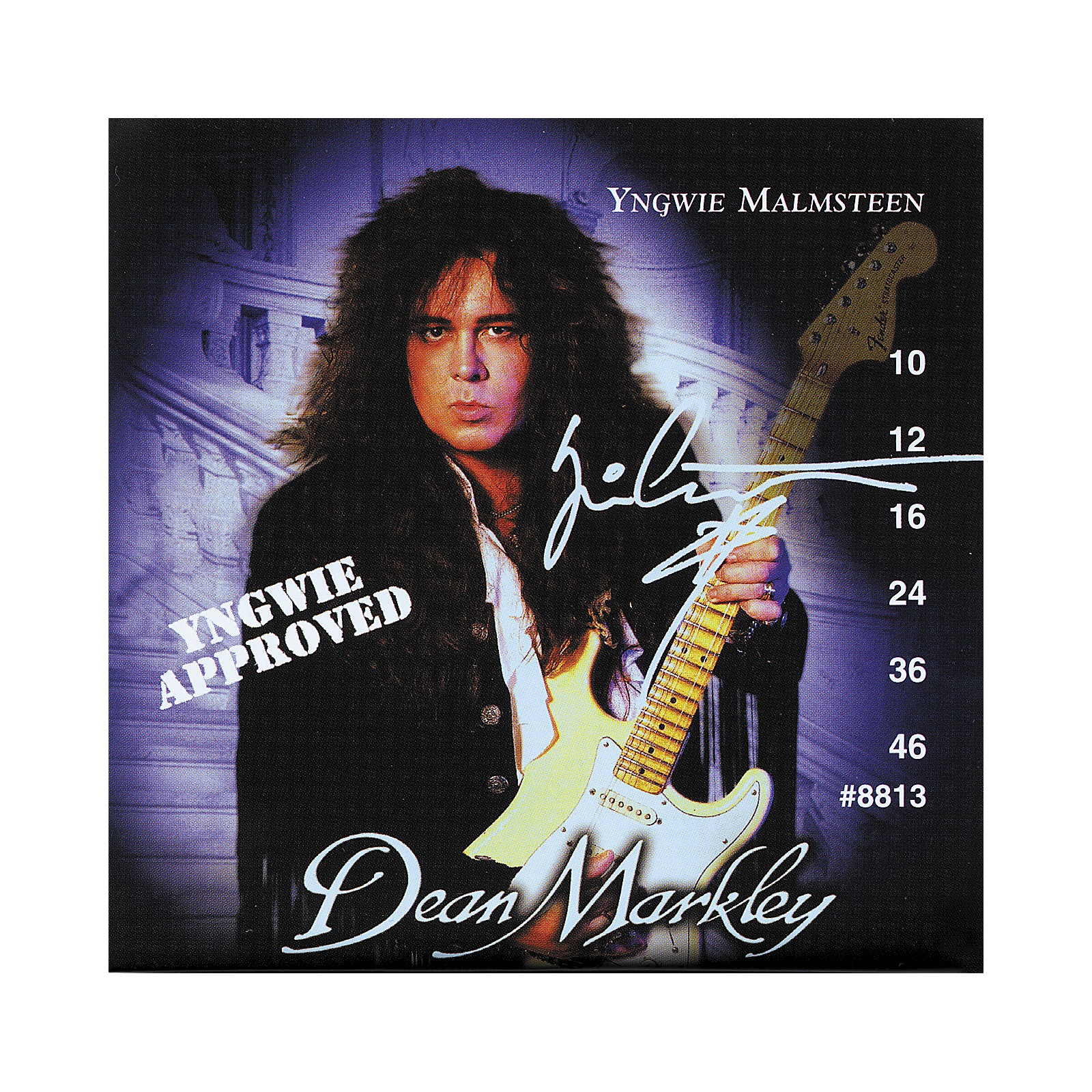 Dean Markley Yngwie Approved Ball End Nickel Steel Light 1046 Electric