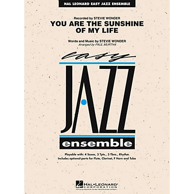 Hal Leonard You Are The Sunshine Of My Life Jazz Band Level 2