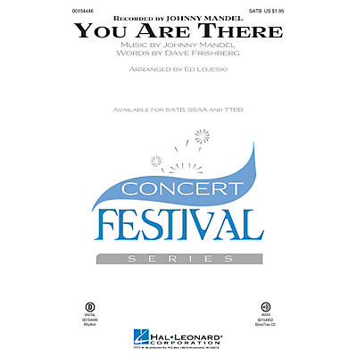 Hal Leonard You Are There SSAA Arranged by Ed Lojeski