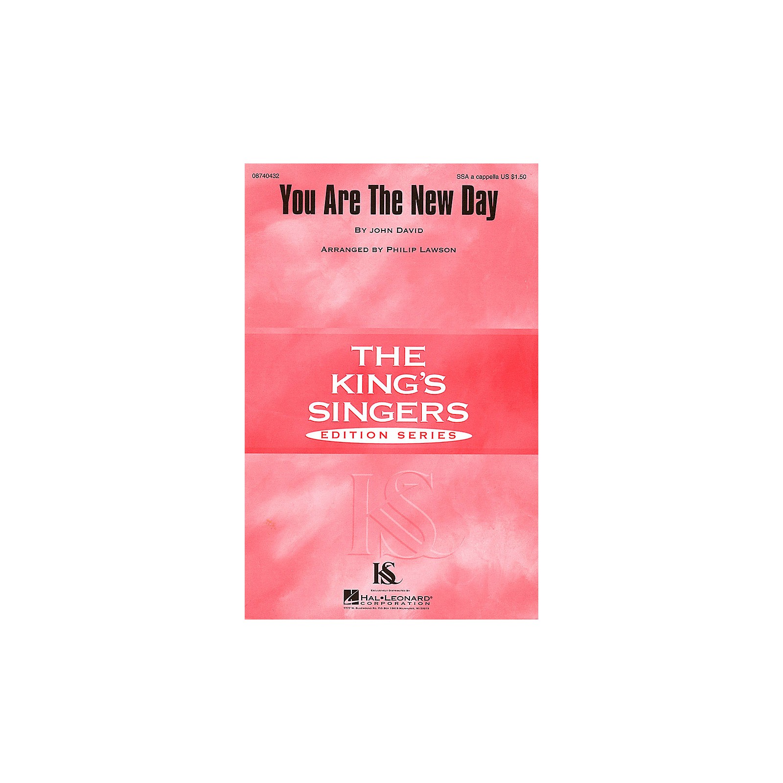 Hal leonard you are the new day ssa a cappella by the king s singers
