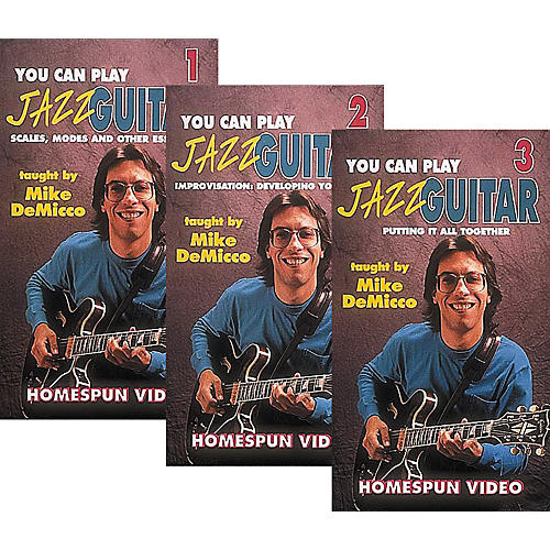 You Can Play Jazz Guitar 3-Video Set (VHS)