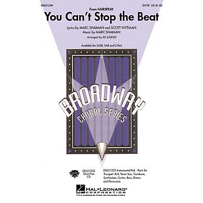 Hal Leonard You Can't Stop the Beat ShowTrax CD Arranged by Ed Lojeski