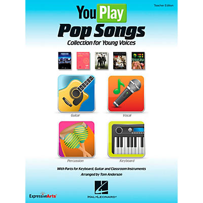 Hal Leonard YouPlay Pop Songs Collection for Young Voices Performance/Accompaniment CD