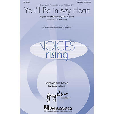 Hal Leonard You'll Be in My Heart (from Tarzan) SSAA by Phil Collins Arranged by Mac Huff