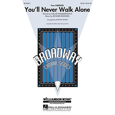 Hal Leonard You'll Never Walk Alone (from Carousel) 2-Part Arranged by Johnny Mann