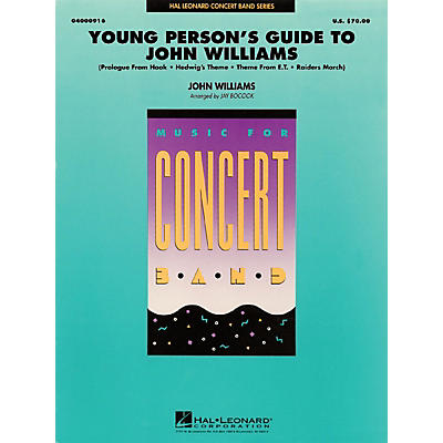 Hal Leonard Young Person's Guide to John Williams Concert Band Level 3 Arranged by Jay Bocook