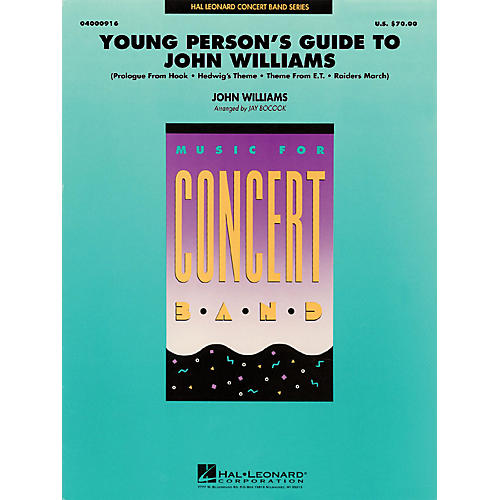 Hal Leonard Young Person's Guide to John Williams Concert Band Level 3 Arranged by Jay Bocook
