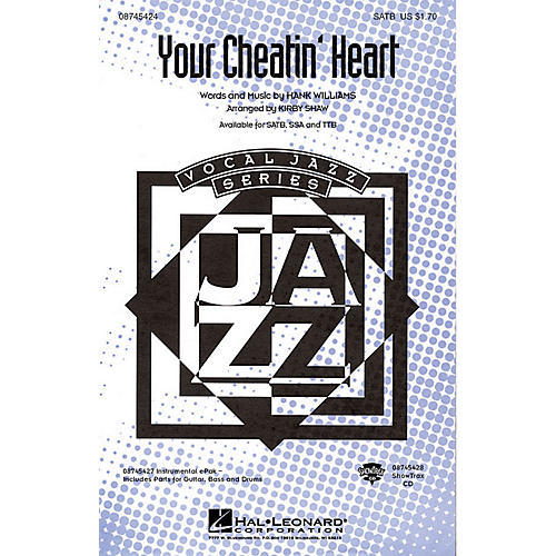 Hal Leonard Your Cheatin' Heart SSA Arranged by Kirby Shaw