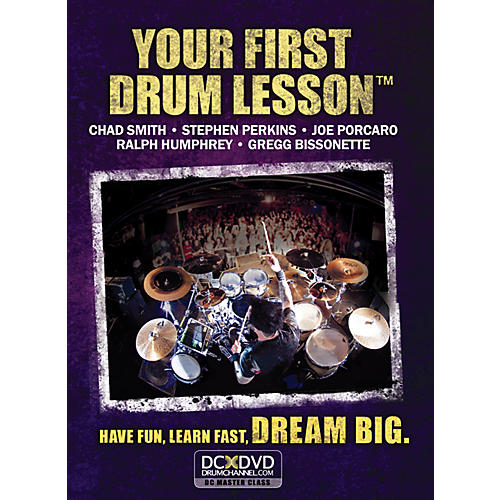 Your First Drum Lesson DVD