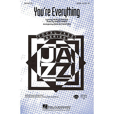 Hal Leonard You're Everything SATB arranged by Paris Rutherford
