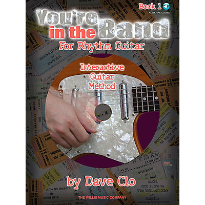 Willis Music You're In The Band - Interactive Guitar Method Rhythm Guitar Book 1 Book/CD