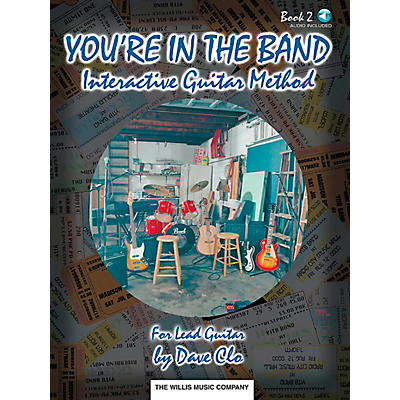 Willis Music You're In The Band Interactive Guitar Method Book 2 for Lead Guitar Book/CD