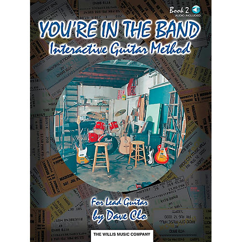 You're In The Band Interactive Guitar Method Book 2 for Lead Guitar Book/CD