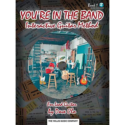 Willis Music You're In The Band Lead Guitar Method Book 1 Book/CD