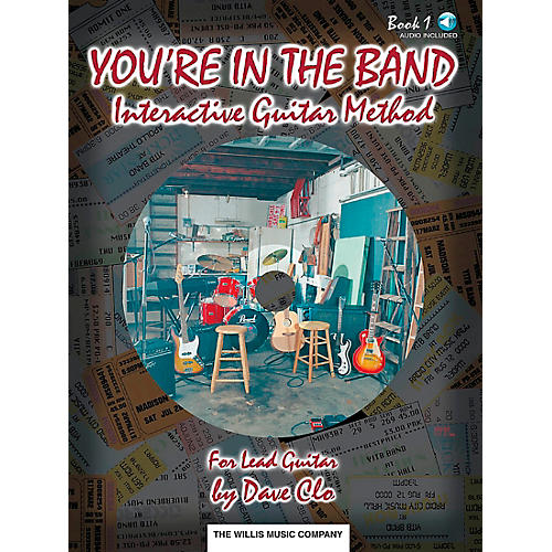 Willis Music You're In The Band Lead Guitar Method Book 1 Book/CD