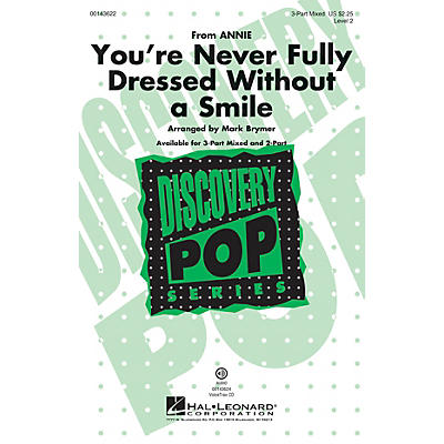 Hal Leonard You're Never Fully Dressed Without a Smile (from Annie Discovery Level 2) VoiceTrax CD by Mark Brymer