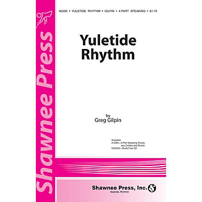 Shawnee Press Yuletide Rhythm Studio Trax CD Studiotrax CD Composed by Greg Gilpin