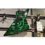 Used Dean Z AIRBRUSHED USA 1/50 Solid Body Electric Guitar Green