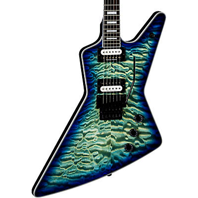 Dean Z Select Quilt Top with Floyd Electric Guitar