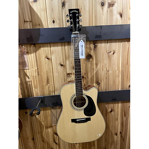 Zager ZAD-50ce Acoustic Guitar Natural