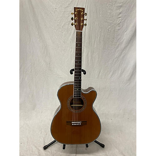 Zager ZAD-800CME Acoustic Electric Guitar Natural