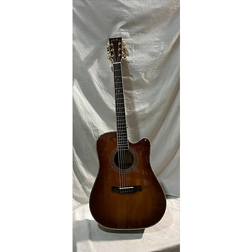Zager ZAD-900CE Acoustic Electric Guitar Sunburst
