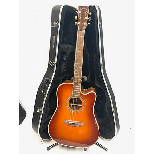 Zager ZAD-900CE Acoustic Guitar 2 Color Sunburst