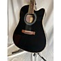 Used Zager ZAD-900CE/Aura Acoustic Electric Guitar Black