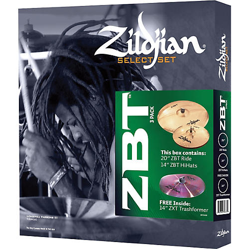 ZBT 3 Select Cymbal Pack