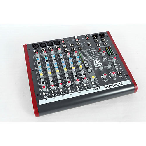 Allen & Heath ZED-10FX 6-Channel USB Mixer With Effects Condition 3 - Scratch and Dent  197881135409
