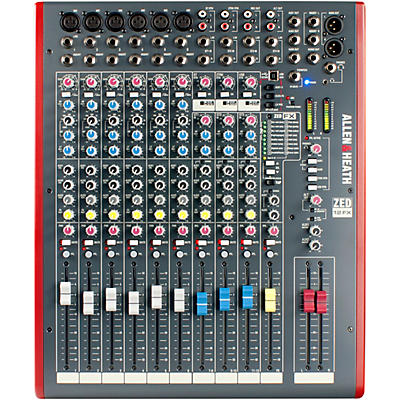 Allen & Heath ZED-12FX USB Mixer With Effects