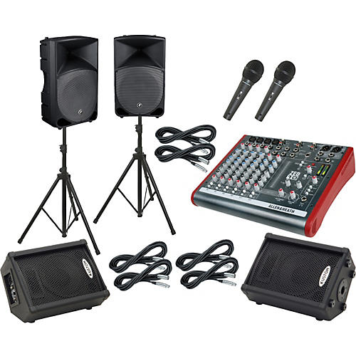 ZED10 / Thump TH-15A Mains & Monitors Package