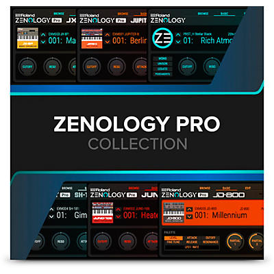 Roland ZENOLOGY Pro Collection Synth Plug-in Software Download