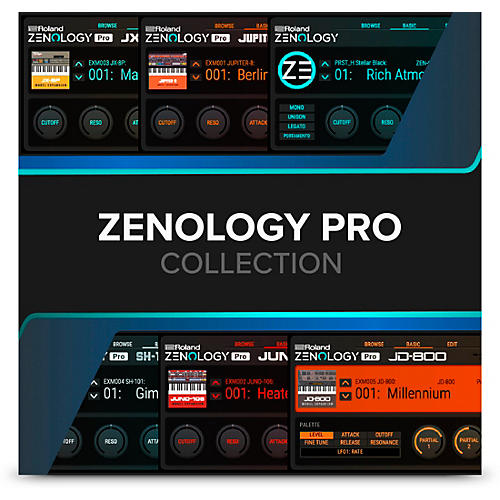 Roland ZENOLOGY Pro Collection Synth Plug-in Software Download