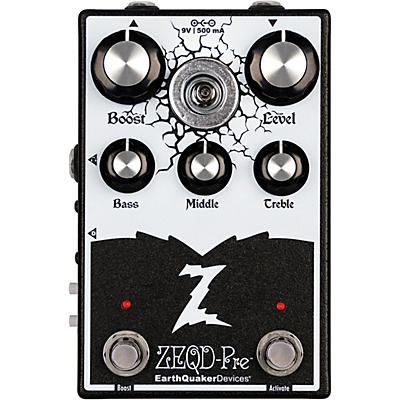 EarthQuaker Devices ZEQD-Pre Tube Preamp Pedal -