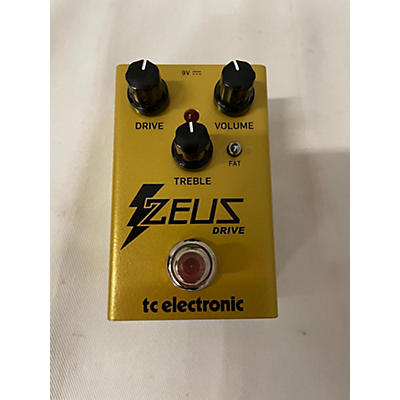 TC Electronic ZEUS DRIVE OVERDRIVE Effect Pedal