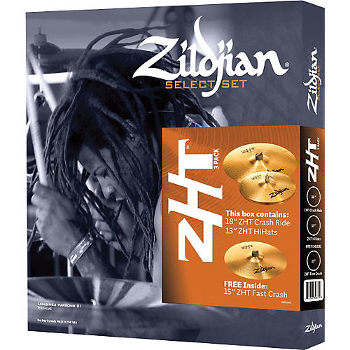 ZHT 3 Select Cymbal Pack