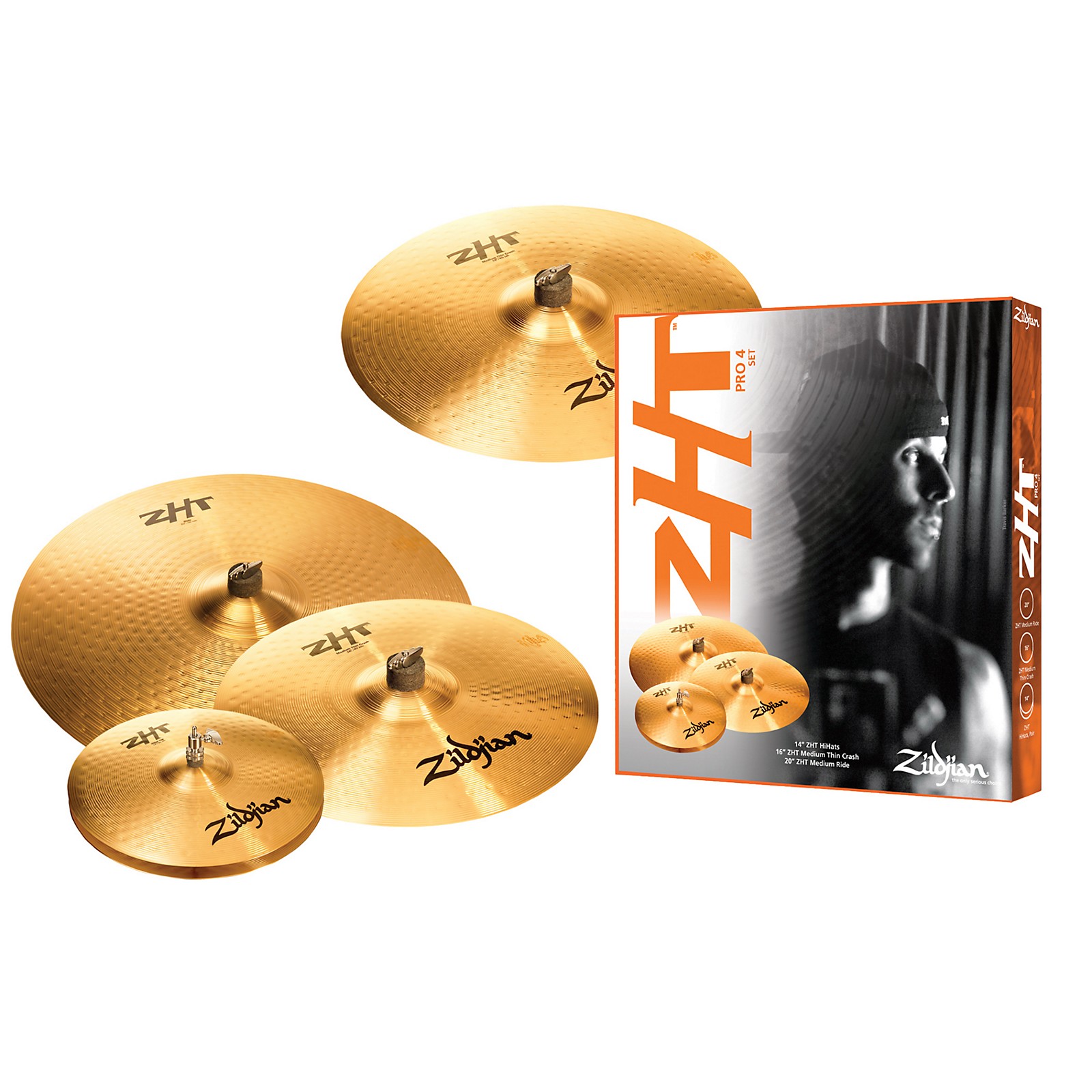 Zildjian ZHT 4 Pro Box Cymbal Set | Musician's Friend